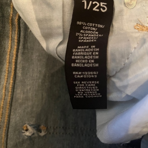 Kendall + Kylie Ultra Babe Skinny Jeans 25 Dark Wash Blue Distressed - Picture 13 of 16